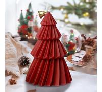 Velas Navideñas,Vela Aromática De Con Forma De Árbol Navideño | Centro de Mesa Hecho a Mano Decoración Hogar para Escritorio Comedor Iglesia