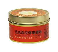 Velas Para Cortes De Corriente | Vela de Supervivencia Urgente - Velas De Larga Combusción 25-32 Horas Sin Humo, Emergencia para Fallos de Corriente en Casa