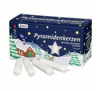 Velas para las pirámides 50 unidades, blanco SV 13391 nuevo