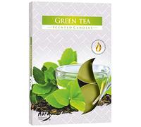 Velas perfumadas (6 unidades), aroma de té verde