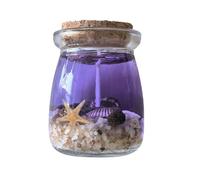 Velas perfumadas con gel | Ambientador para ambientes domésticos de cera de gel de concha de mar | Velas de aromaterapia para una atmósfera relajante | Velas decorativas en tarro para salón, ca