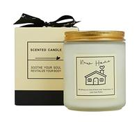 Velas perfumadas de romero + naranja + salvia, regalo de inauguración de la casa, nuevo hogar, ideas de regalo para hombres y mujeres, regalos de nuevo propietario, nuevo apartamento, regalos de