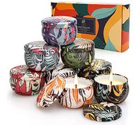Velas Perfumadas Juego de 8 Piezas, Velas Aromaticas 8x2.5OZ, Regalo de Velas de Aromaterapia Cera de Soja(15-20 Hora), Boda Baño Yoga Cumpleaños Navidad Día de San Valentín Regalos…