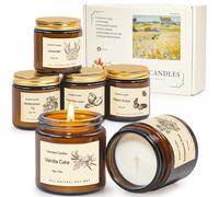 Velas Perfumadas Regalos Mujer Cumpleanos Vela Aromática para Regalar de Amiga Cera de Soja Regalo Boda para Invitados Decoración para El Nuevo Hogar para Navidad