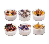 Velas relajantes - Vela pequeña con aceite esencial natural - Vela terapéutica duradera, velas perfumadas tranquilas para cumpleaños, Navidad, hombres