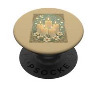 Velas Sham Luz y Felicidad para Nowruz PopSockets PopGrip Adhesivo