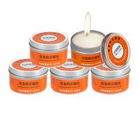 Velas Supervivencia, 5 Velas Emergencia Supervivencia, Vela Emergencia Larga Duración Para Cortes Energía, Prevención Desastres A Prueba De Vientos Vela, Para Suministros Supervivencias Aire Libre