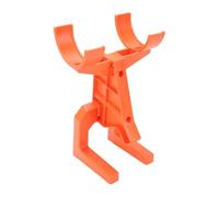 VELATEMOR 1/14 1/16 1/18 1/24 RC Car Wall Mount, ABS RC Car and Transmisor Organizador Display Stand, ABS Premium, Diseño Que Ahorra Espacio, Instalación sin Esfuerzo para Modelos de (Orange)