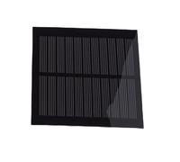 VELATEMOR 2 Uds Panel Solar de Polisilicio 1,3 W Mini Kit de Módulo Pequeño Portátil para Exteriores 98x98mm