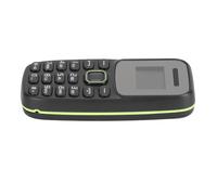 VELATEMOR 2G Dual SIM Teléfono Móvil Desbloqueado, Mini Seniors Teléfono con Pantalla OLED de 0.66 Pulgadas, para Niños Mayores (Black)