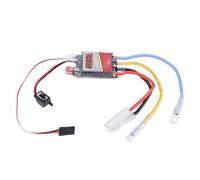 VELATEMOR 60A RC Cepillado ESC con Protección de Pérdida de Señal del Acelerador para Coches RC, Camiones, Orugas y Barcos, Controlador Electrónico de Velocidad de Cobre