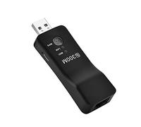 VELATEMOR Adaptador WiFi USB Inalámbrico, Repetidor Inalámbrico USB de 300 M, Amplificador de Señal Ap WiFi Smart TV Network Adapter para Red de Computadoras de Escritorio