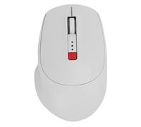 VELATEMOR AI Wireless Mouse, Dual Mode 2.4G, Bluetooth 5.0, Typing de Voz, Escribir el Mouse con Traducción del Idioma Traducción de Palabras (White)
