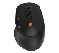VELATEMOR AI Wireless Mouse, Dual Mode 2.4G, Bluetooth 5.0, Typing de Voz, Escribir el Mouse con Traducción del Idioma Traducción de Palabras (Black)