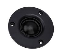 VELATEMOR Altavoces Tweeter para Coche, Altavoces de Alta Frecuencia con Cúpula de Seda Negra, 3 Pulgadas 74 Mm 30 W, for de para Hogar y Coche