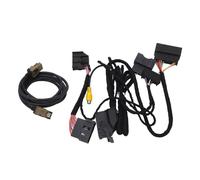 VELATEMOR Arnés de Alimentación de Conversión PNP Cableado Duradero de 4 a 8 Pulgadas para el MyFord SYNC 1 a SYNC 3, para Edge Apto para Explorer, OE HC3Z-19A387-B, Material, Apto para MKX MKZ