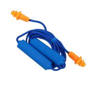 VELATEMOR Auriculares Bluetooth con Tapón para los Oídos, Reducción de Ruido de 29 DB e IPX5 a Prueba de Agua, Tiempo de Reproducción de 20 Horas, Banda para el Cuello Oculta (Blue)