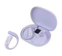 VELATEMOR Auriculares de Traductor de Idioma AI, Auriculares de Traducción en Tiempo Real Inalámbrico HiFi Bluetooth, Micrófono de Cancelación de Ruido, Traductor 144 Idiomas para el (Purple)