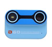 VELATEMOR Cámara de Buceo a Prueba de Lluvia 2k 26MP Cámara de Zoom 10x 10x para Videos Submarinos Snorkel de Buceo, Negro (Blue)