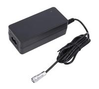 VELATEMOR Cargador, Apto para Cámara de Cine de Bolsillo BMPCC 4K 6K Pro, 118,1 Pulgadas, Adaptador de Fuente de Alimentación de CA Externa 3A, Adaptador de Corriente de Repuesto (Enchufe de la UE)