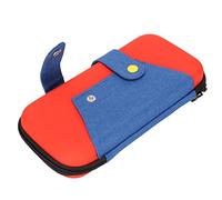 VELATEMOR Caso Duro para la Consola de Juegos de Mano, Shell Protectora EVA con Diseño a Prueba de Choques, Interior Anti-scratch, Almacenamiento de Doble (Cambiar de lite)