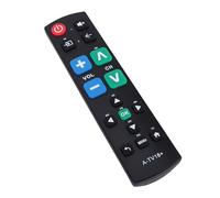 VELATEMOR Control Remoto Universal para TV con Botones Grandes para Personas Mayores, Fácil Agarre para Televisores TCL, No Necesita Programación (2 Pilas AAA No Incluidas)