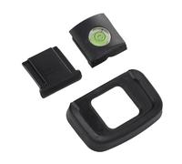 VELATEMOR Cubierta para Zapata Eyecup, Juego de Nivel de Burbuja, Cubierta Protectora para Zapata, Modelo Aplicable para Cámara sin Espejo Z50