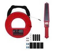 VELATEMOR Detector de Bloqueo de Tubería, Localizador de la Tubería del Escáner de Pared con 4 Sondas a Prueba de Agua, Rango de 30 M para Tuberías de Concreto de Metal de PVC