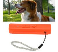 VELATEMOR Dispositivo Ultrasónico Antiladridos para Perros, Dispositivos Disuasorios de Ladridos de Perros, Dispositivo de Control de Comportamiento Humano Seguro para Ladridos (Orange)