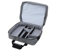 VELATEMOR Estuche para Mezclador de Audio, Bolsa Protectora para Mezclador de DJ con Divisor Extraíble Acolchado, Bolsa para Equipo de Grabación, Almacenamiento Ajustable