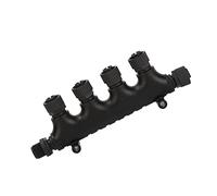 VELATEMOR Fiable Conector en T NMEA 2000 de 4 Puertos, Adaptador de Comunicación Eficiente para Redes Lowrance Simrad, 5 Pines, Resistente Al Agua