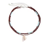 VELATEMOR Juego de Collares Duraderos con Cuentas Estilo Océano, Cierre de Gancho para un Uso Fácil, Agrega Encanto y Vitalidad a su Apariencia, 2 Piezas por Juego (Talla única)