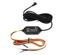 VELATEMOR Kit de Cableado para Cámara de Salpicadero de Coche, Cable de Alimentación Adaptador USB C con Pantalla de Voltaje, Soporte para Modo de Estacionamiento 24 Horas, 7 Días a la