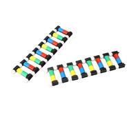 VELATEMOR Kit de Modelo de ADN de Aprendizaje para Estudiantes con Múltiples Colores, Fácil Montaje para Visualización de la Estructura del ADN, Enseñanza en el Aula de Biología de la Escuela