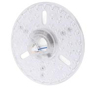 VELATEMOR Kit de Modernización del Ventilador de Techo LED de 6.3 Pulgadas, Luz de Techo Redondo de Reemplazo de 24W 3CCT 3000K 4000K 6000K, Ventiladores de Techo de Reemplazo con Luces (230V)