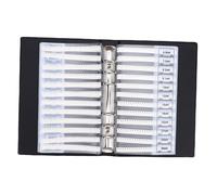VELATEMOR Libro de Muestra de Inductores SMD con 42 Tipos 50 PCS, Organizador de Componentes Electrónicos para Ingenieros,Estudiantes,Creación de Prototipos, Reparación y Educación