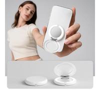 VELATEMOR Luz Magnética para Selfies, Luz de Relleno para Teléfono con Soporte de Espejo para Selfies, Videollamadas, Maquillaje para Conferencias, 3 Modos de 2500K-9000K, Varilla