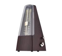 VELATEMOR Metrónomo Mecánico Construcción Liviana y Robusta Control de Tempo Preciso para Pianos y Guitarras de Percusión Metrónomo Portátil para Principiantes Todo Metal