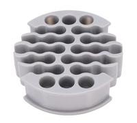 VELATEMOR Organizador de Cable de 30 Puertos para Cables Ethernet, Herramienta de Administración Cat5/Cat5e/Cat6, Diseño de PC de Baja Fricción, Combinación Variable (Alambre de Gato)