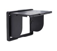 VELATEMOR Parasol LCD para Pantalla de Cámara de 3,2 Pulgadas, Desmontaje Rápido Magnético, Textura Similar Al Cuero, con Bloqueo de Luz Estereoscópica, para D6, D750, D500, D810, D7200,