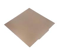 VELATEMOR Placa de Construcción para Impresora 3D CR10 MAXIMUM con Placa de Acero de Resorte Flexible Recubierta de PEI de Doble Cara - Plataforma de Impresión Multiusos - 18.5x18.5in