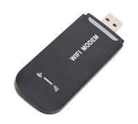 VELATEMOR Portable SIM Hotspot 150Mbps, 4G LTE USB WiFi Dongle Mobile Hotspot Router, Alta Velocidad 8 Dispositivos Conectados para Negocios de Viajes (Black)