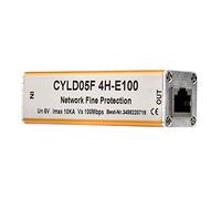 VELATEMOR Protección contra rayos de red Ethernet para sistemas de vigilancia de metal 1 pararrayos 1 manual de usuario para seguridad doméstica