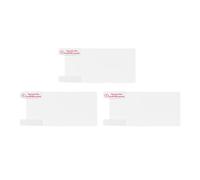 VELATEMOR Protector de Pantalla para Máquina de Juegos, Película Resistente a los Arañazos de Alta Claridad, Premium, 3 uds., para Dispositivos Portátiles de Juegos 1000 2000 3000
