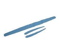 VELATEMOR Reemplazo de la moldura de la moldura del panel interior de la puerta de ante suave Deluxe adecuada para Y 2019-2023, Actualización elegante adecuada para (BLUE)