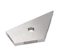 VELATEMOR Regla de Nivelación de Guitarra, Herramienta de Recolección de Sillín de Tuerca de Altura de Cuerda de Acero Inoxidable para Guitarristas y Luthiers que Tocan Bien, 3,9 X 0,3 X 2 Pulgadas