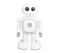 VELATEMOR Robot Inteligente para Niños, Dispositivo de Aprendizaje Educativo Interactivo Controlado por Voz para la Primera Infancia, Construcción ABS de 111x188x94mm