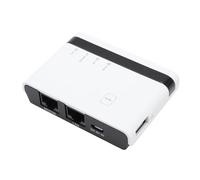 VELATEMOR Servidor de Impresora Inalámbrica, Servidor de Impresión para Compartir el Puente LAN 10/100mbit/S para Tiendas (Enchufe de la UE)