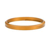 VELATEMOR Tapa de Anillo Decorativa de Lente de Aleación de Aluminio para Cámara GR3 HDF, Anillo de Estilo Personalizado para Personalizar y Proteger la Lente de su Cámara (Gold)