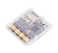 VELATEMOR Tarjeta de Cartucho Flash para Dispositivo de Respaldo de Juegos para DS DSi 3DS con Diseño de Código Abierto MCU Velocidad de Lectura de 6 MB/s para Software Casero y P